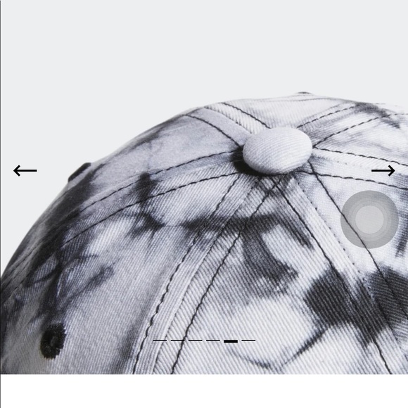 Adidas originals relaxed tie dye strapback hat cap - Picture 5 of 12